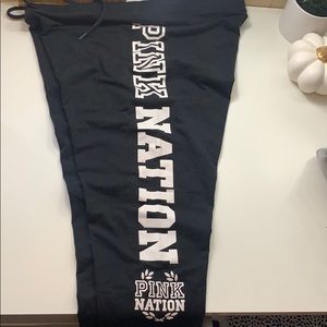 PINK drawstring joggers